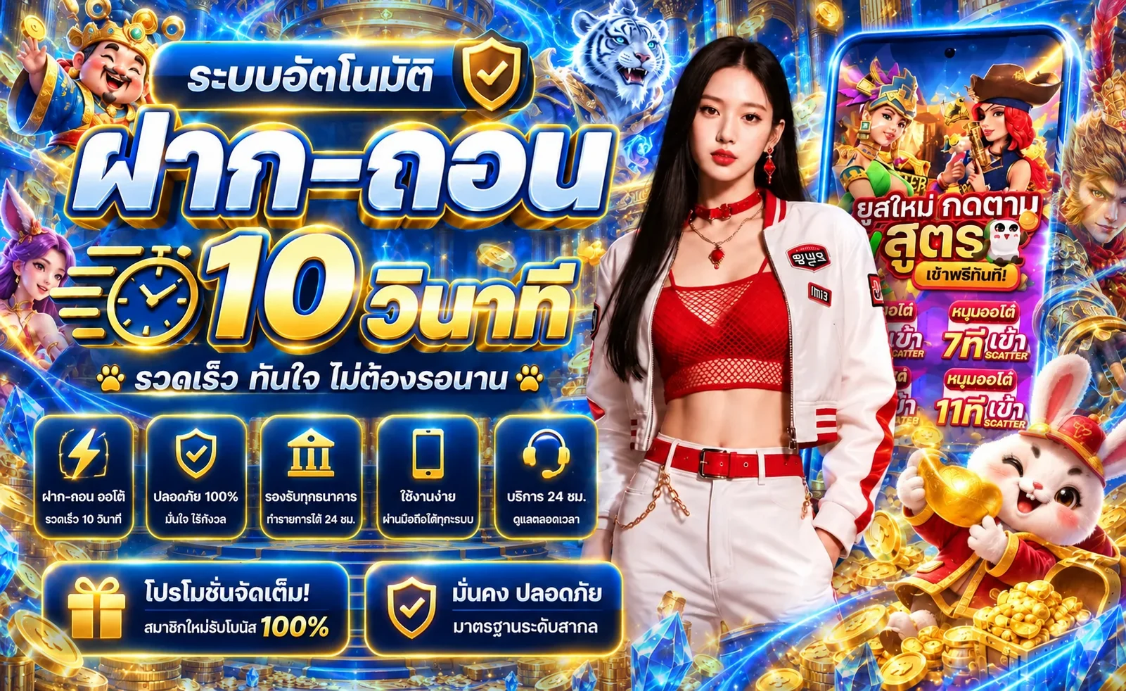 ระบบฝากถอนและคู่มือบริการ Funclub168